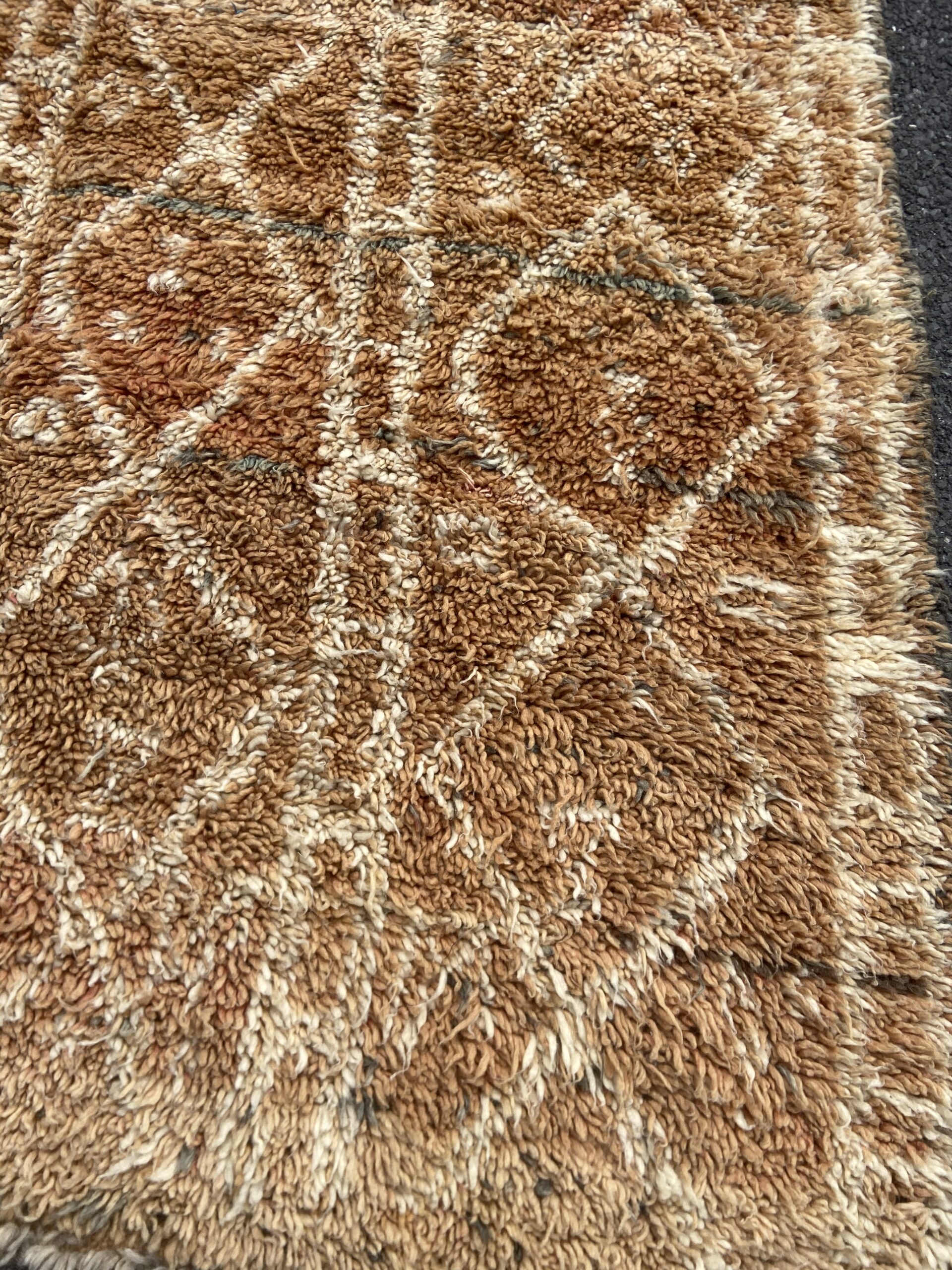 tapis marron
