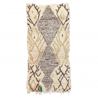 Berber Rug Beni Ouarain 80x165 cm