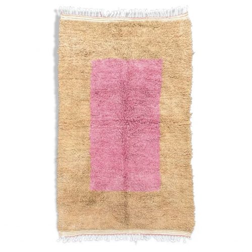 Tapis Berbere Moderne Rose