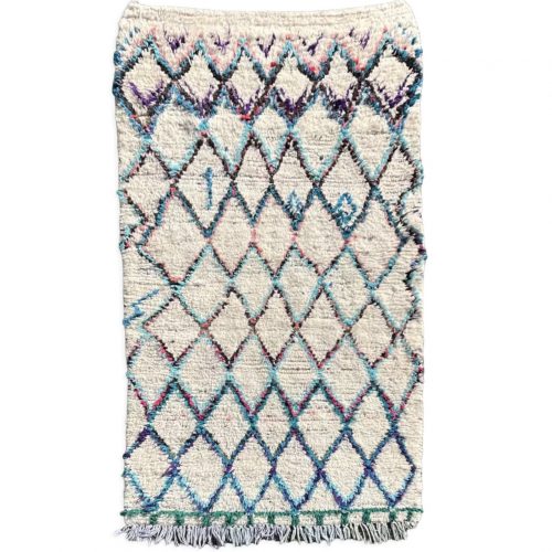 Berber carpet Azilal Striped