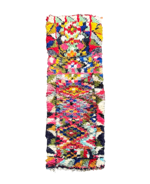 tapis berbere boucherouite 70x190 cm 250 euros