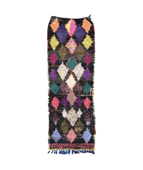 tapis berbere boucherouite 75x220 cm 250 euros