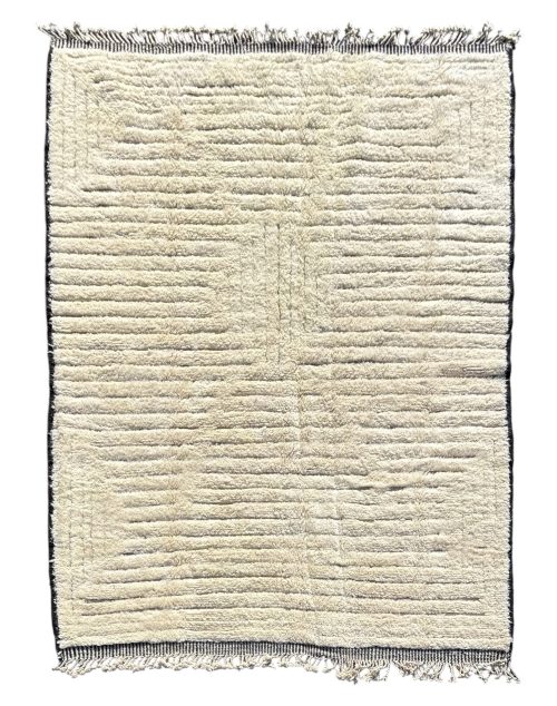 Tapis marocain berbère Mrirt en laine fait main 210x300 cm
