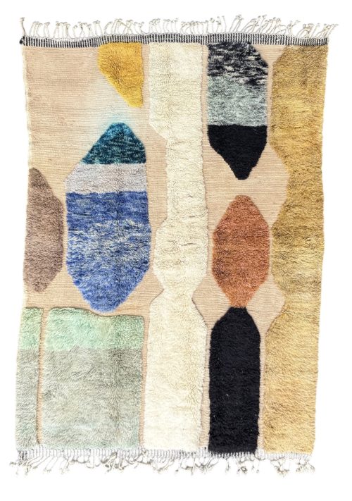 tapis marocain Berbere modern pour salon