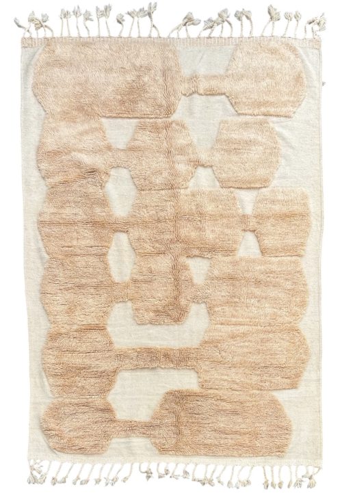 Tapis Berbère shaggy beige