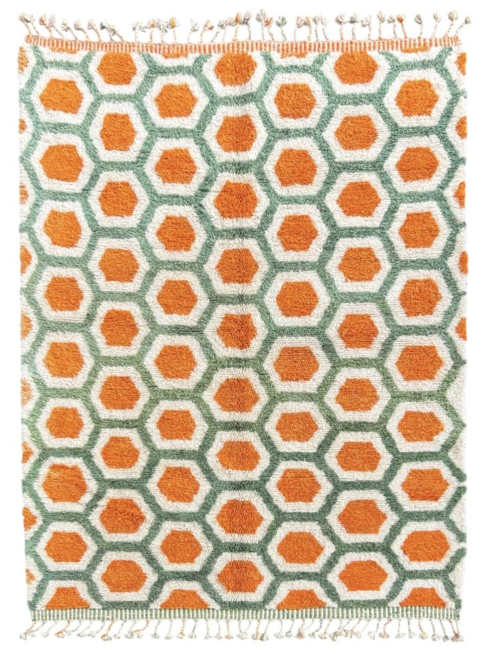 tapis marocain berbere sur mesure en laine