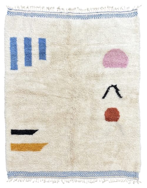 tapis marocain berbere en laine