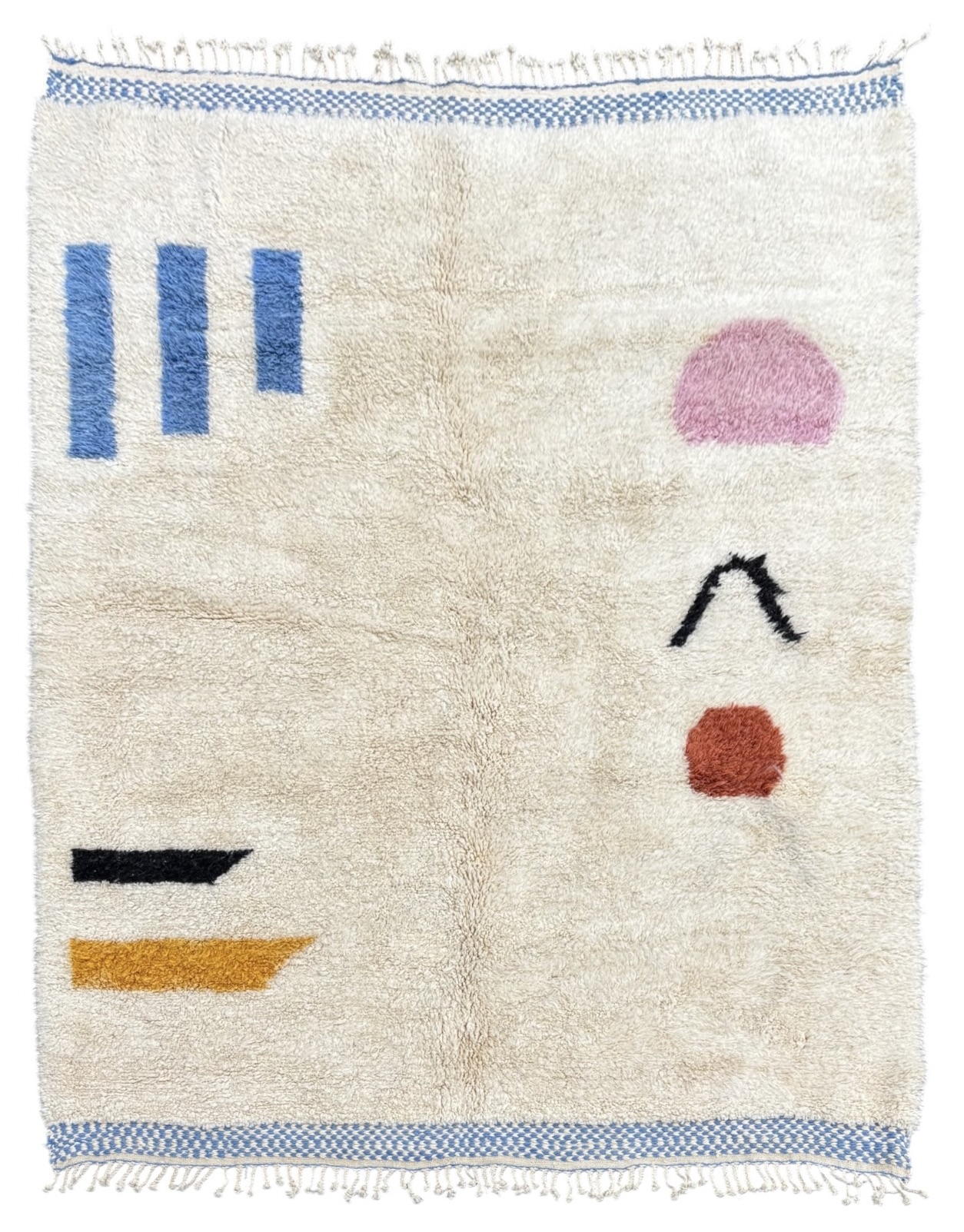 tapis marocain berbere en laine