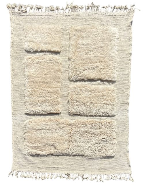 Tapis Marocain Beni ourain en laine