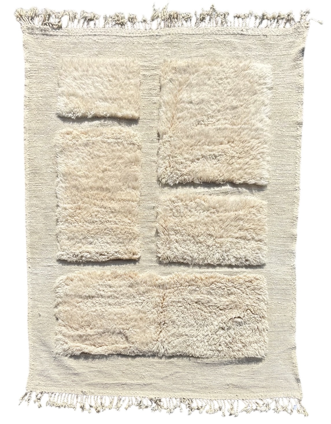 Tapis Marocain Beni ourain en laine