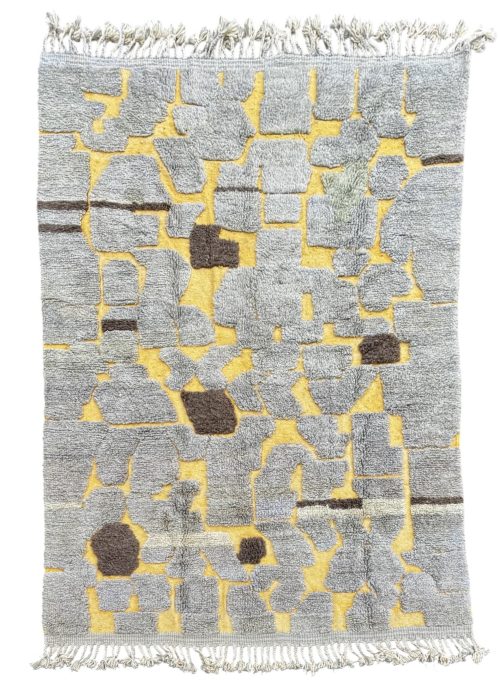 tapis modern en laine