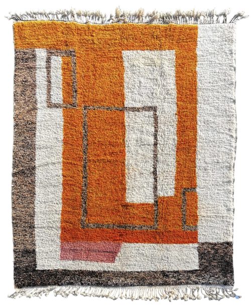 tapis marocain berbere en laine